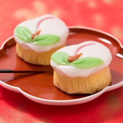 【長崎縁起菓子】桃カステラ3個入(長崎市)
