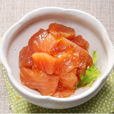 <佐藤水産>鮭ルイベ漬130g×3個