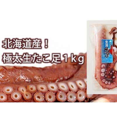 北海道産 極太生たこ足 約1kg お礼品詳細 ふるさと納税なら さとふる