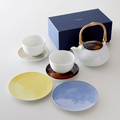 miyama.】色のグラデーションが味わい深い、モダンな日常使いの茶の器 