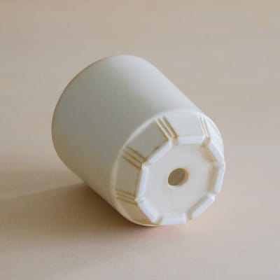 母の日おすすめの鉢植え　花のある暮らしを手軽に　miyama.の植木鉢S　バニラホワイト2個　美濃焼