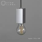 CTSH LIGHT. ペンダントライト【SQUARE クロム E-26】