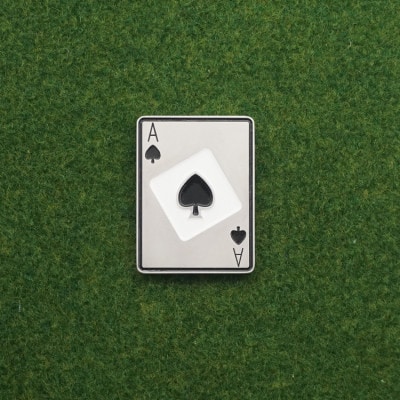 ボールマーカー　ACE OF SPADES【PAGANICA TOOLS】