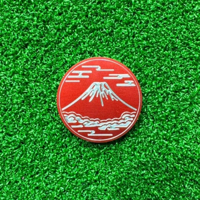 ボールマーカー　AKAFUJI【PAGANICA TOOLS】
