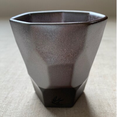つばめ工房　黒土フリーカップ　ガーネット