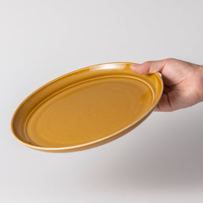 【美濃焼・tripware】グッドデザイン賞受賞 プレート240　1枚　アイボリー