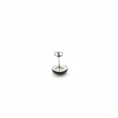 【美濃焼】苔むらタイルピアス(直径10mm)