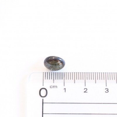 【美濃焼】苔むらタイルイヤリング(直径10mm)