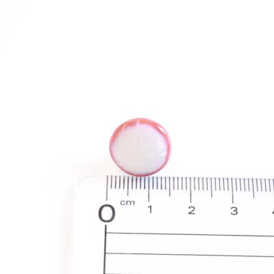 【美濃焼】ピンクむらタイルピアス(直径15mm)
