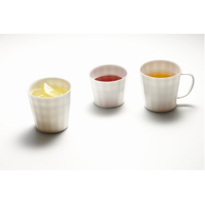 美濃焼 フリル ロングタンブラー【2個SET 280cc】 小田陶器