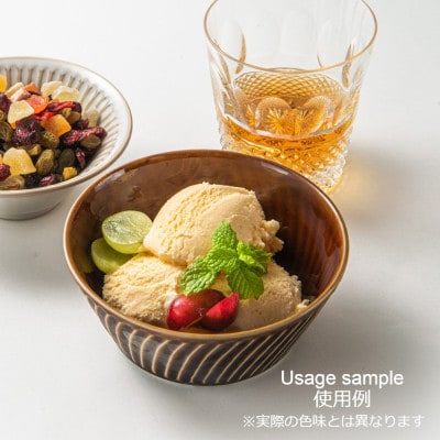 【美濃焼/みずなみ焼】山喜製陶のサラダボウル3個セット　繰り返し使えるレンジ用蓋付き(ブルーグレー)