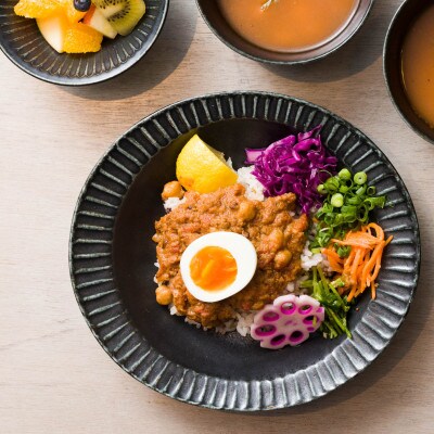 【美濃焼/みずなみ焼】北欧風 しのぎカレー&パスタ皿 2個セット(ブラウン)