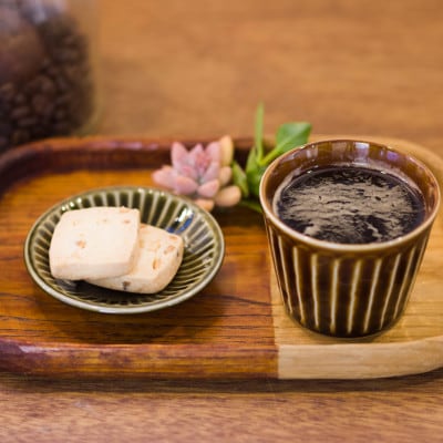 【美濃焼/みずなみ焼】北欧風食器　しのぎカップ&小皿セット　計6個(おふけ黄/さざなみ)