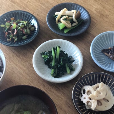 【美濃焼/みずなみ焼】しのぎプレートS・小皿3枚セット　ブルーグレー