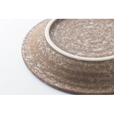 【美濃焼】チグ 15cm小皿 茶/箱入り4枚セット 78193495