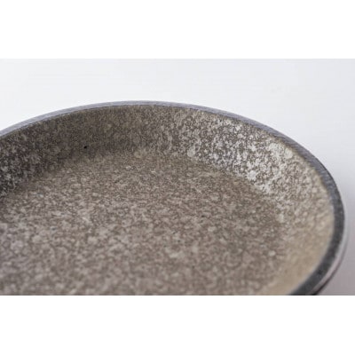 【美濃焼】チグ 15cm小皿 黒/箱入り4枚セット 78193496