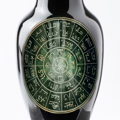 nozan　“龍輝瓶”　H約16cm　