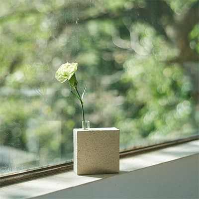 Clay Flower Vase(NEUTRAL)