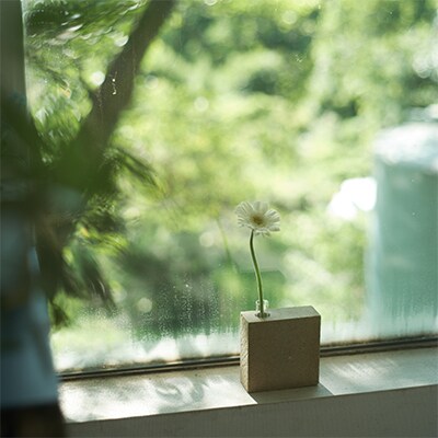 Clay Flower Vase(SAND)