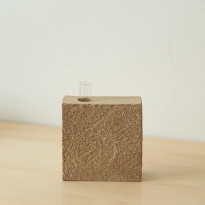 Clay Flower Vase(SAND)