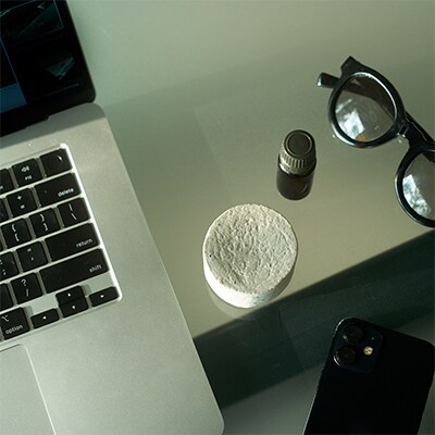 Clay Oil Diffuser(WHITE)