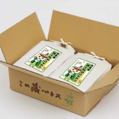 西尾のお米10kg(あいちのかおり5kg×2)・K198-31
