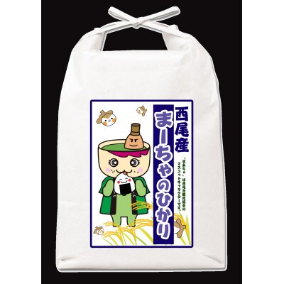 【定期便】西尾産お米10kg(こしひかり5kg、ミルキークイーン5kg)×6ヵ月・K348