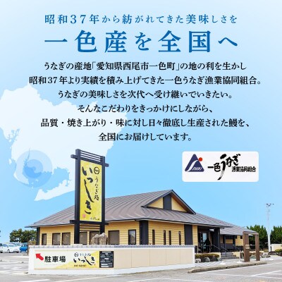 一色産うなぎ　無頭　長蒲焼3尾(480g)・I084