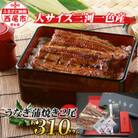 三河一色産うなぎ蒲焼　大サイズ2尾 無頭(1尾約155g).M044-12