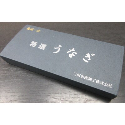 三河一色産うなぎ蒲焼 大サイズ2尾 無頭(1尾約155g).M044-12