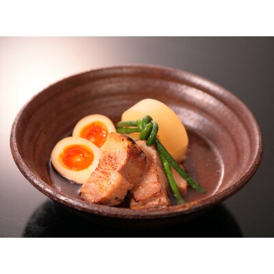 西尾の食材・素材にこだわって作り上げた＜西尾食宝＞煮豚セット(みそ味・醤油味　各1個)M035-13