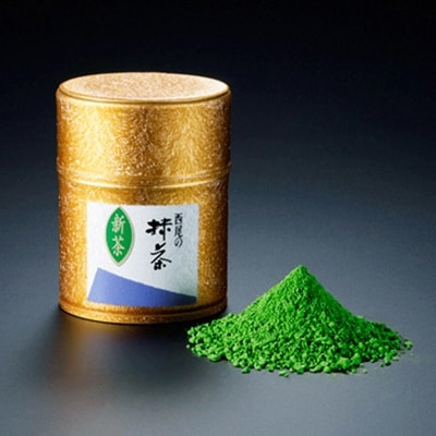 西尾の抹茶(新茶)初みどり　≪発送:2024年6月1日～9月15日≫期間限定・K029-15