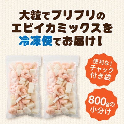 特大大盛エビイカミックス　1.6kg(正味)・K302