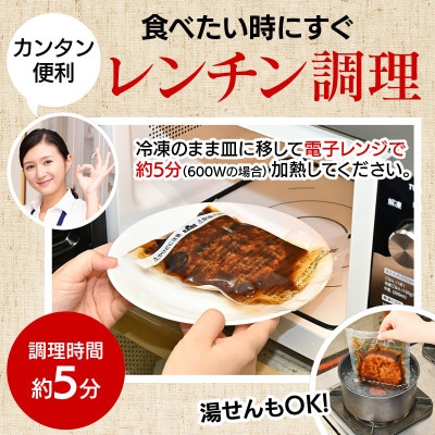 【250g×10個】精肉卸問屋が自信をもってお届けするハンバーグ(デミグラスソース)・T098