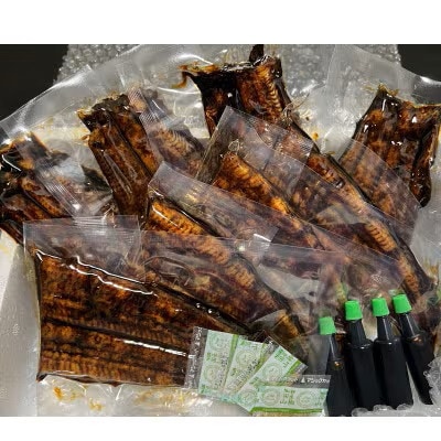 手焼き一色産うなぎ蒲焼4尾(約530g)和食処愛お奨めの逸品!無頭　国産・A203