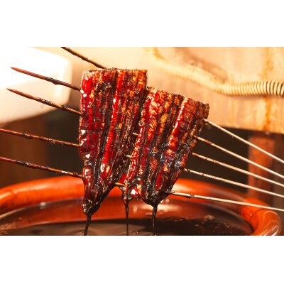 手焼き三河一色産めすうなぎ蒲焼2尾(約400g)・A205