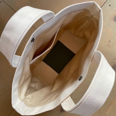 帆布トートバッグ(生成り)・H144