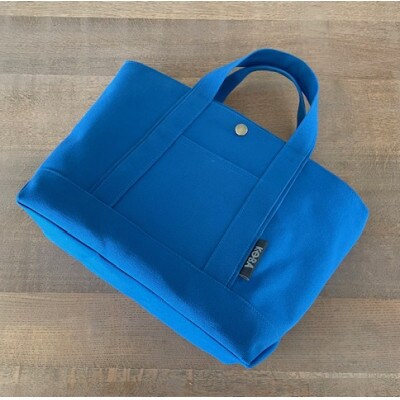 帆布トートバッグ(ブルー)・H145