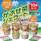 素材にこだわったかぶせ茶ジェラート(かぶせ茶・バニラ各5個)かぶせ茶パウダー付き・N055-17