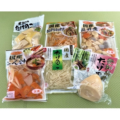 野菜(国内産)水煮詰め合わせ　M062-9