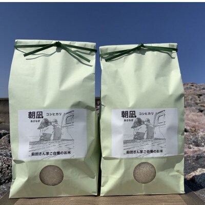 西尾市一色町のお米≪朝凪(コシヒカリ)≫　9kg・M074-19