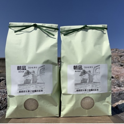 【定期便】西尾市一色町のお米≪朝凪(コシヒカリ)≫　9kg×3ヶ月・M075-57