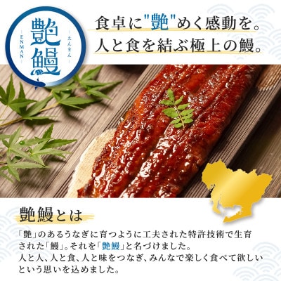 愛知県三河産  めすうなぎ「艶鰻」無頭蒲焼2尾(計600g以上)・U049_s