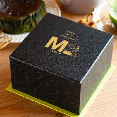 「西尾の抹茶」のバスクチーズケーキ・M094-19