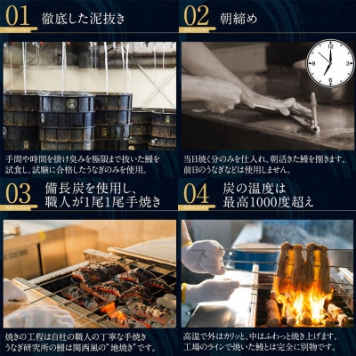 三河一色産うなぎ蒲焼　きざみうなぎ 4個(280g以上)・R010