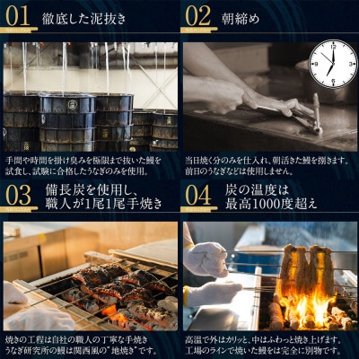 三河一色産うなぎ蒲焼特大5尾(計800g以上)・R045