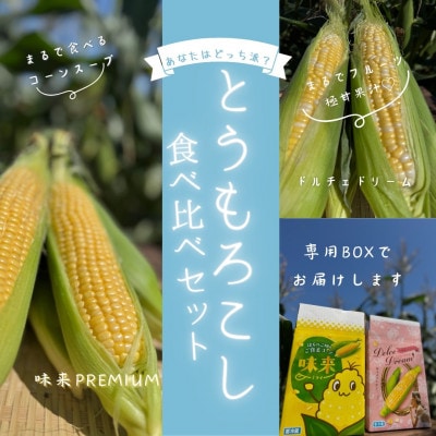 あなたはどっち派!?プレミアム味来 vs ドルチェドリーム 6本(各3本ずつ)・H073