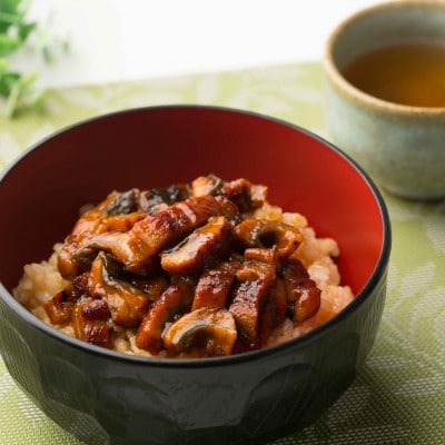 三河一色産　うなぎ蒲焼まぶしセット2人前・O063