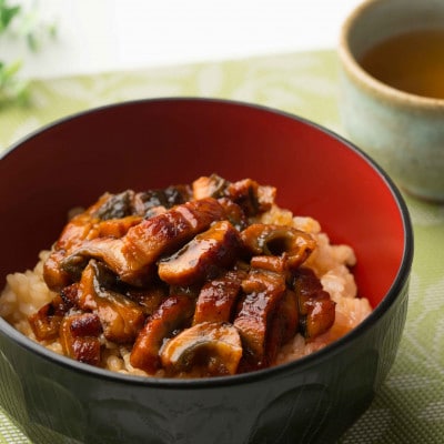 三河一色産　うなぎ蒲焼まぶしセット4人前・O064