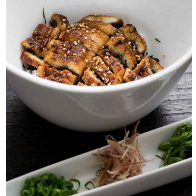 三河一色産　うなぎ蒲焼まぶしセット4人前・O064